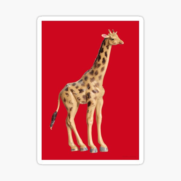 PLASTIC FANTASTIC: Giraf Sticker