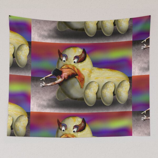 Item preview, Scrambled Egg Monster designed and sold by GolemAura.