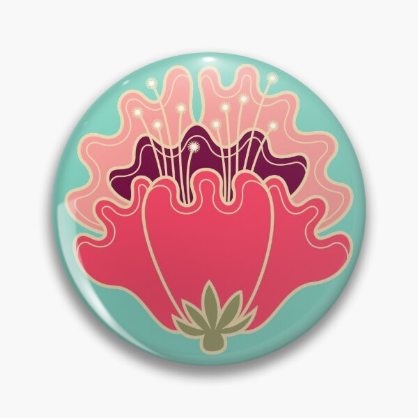 Item preview, Flat flowers designed and sold by freshinkstain.
