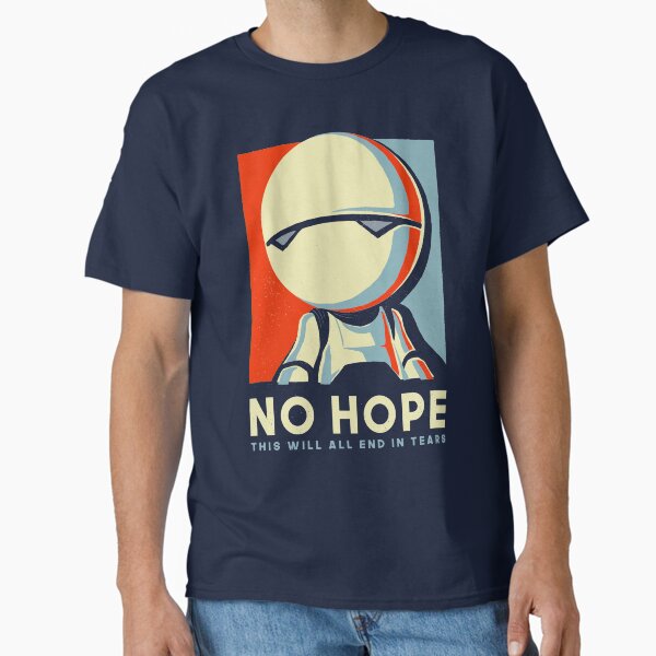 Item preview, No hope Marvin - Funny Voting Sign Parody - Hitchhiker's Guide to the Galaxy designed and sold by BlancaVidal.