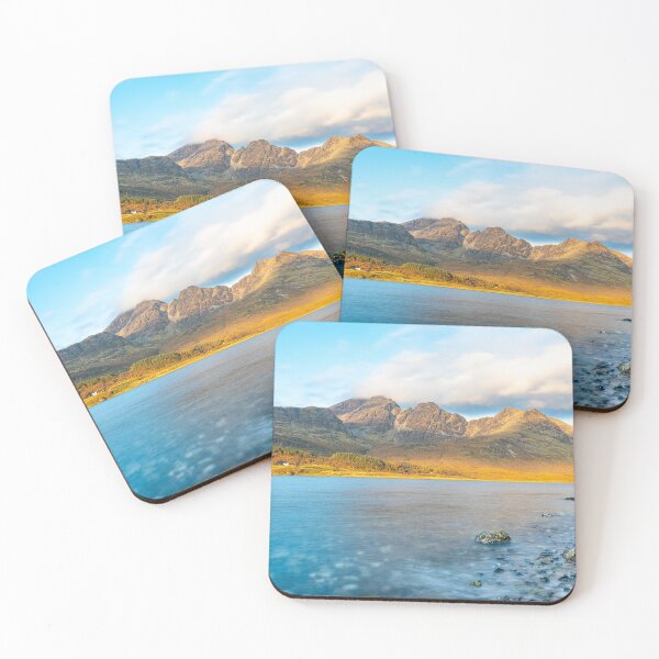 Item preview, Morning - Loch Slapin and Bla Bheinn designed and sold by ScotLandscapes.