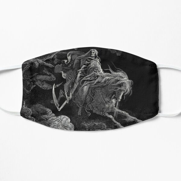 Pale Horse Face Masks Redbubble