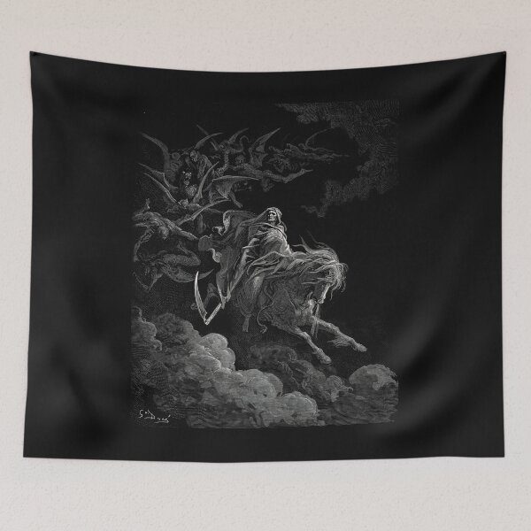 Item preview, Gustave Doré, Death on the Pale Horse, A Vision of Death designed and sold by bledi.