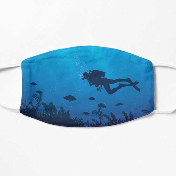 Scuba Diving Pattern Mask