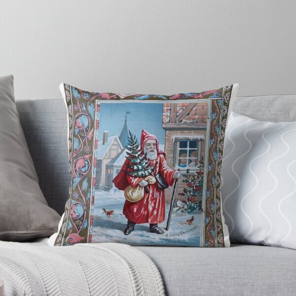 Item preview, Victorian Christmas card - Father Christmas designed and sold by NorthantsPast.