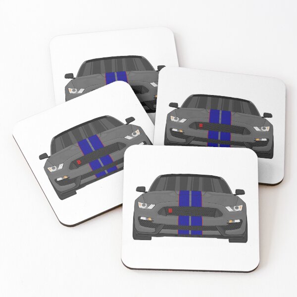 Item preview, Ford Mustang GT350R front (Magnetic,KonaBlue and Black) designed and sold by VenZolic.