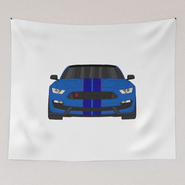 Item preview, Ford Mustang GT350R front (PerformanceBlue,KonaBlue and Black) designed and sold by VenZolic.