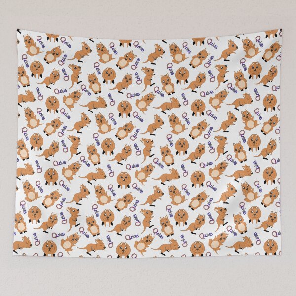 Item preview, patrón con lindo quokka animal australia. ilustración vectorial Linda caricatura designed and sold by mlanaa.