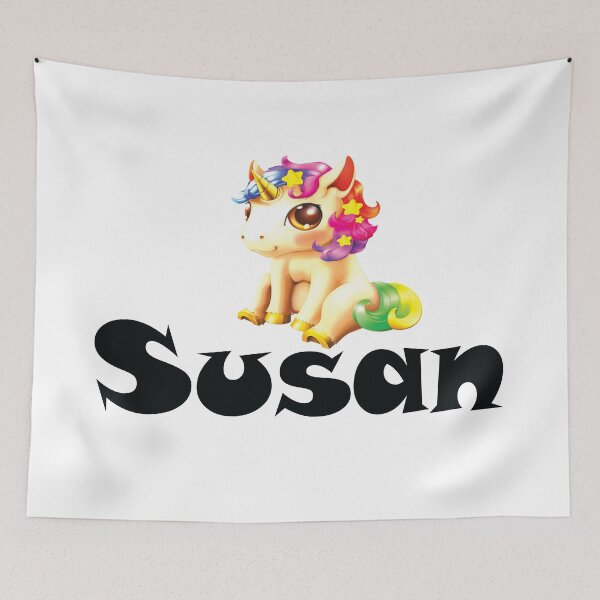 Item preview, Susan Unicorn Name designed and sold by ProjectX23.