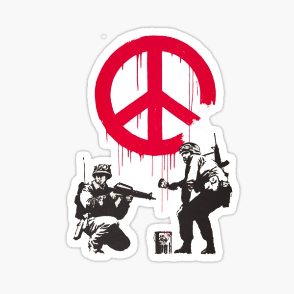 Item preview, Banksy - CND designed and sold by HouseofBalloon.