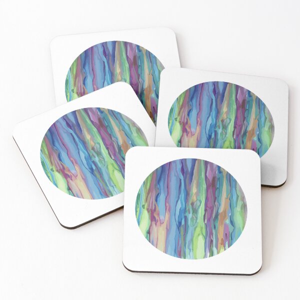 Item preview, Rainbow Eucalyptus Tree - Painting, Digital Image,  designed and sold by perryartdesign.