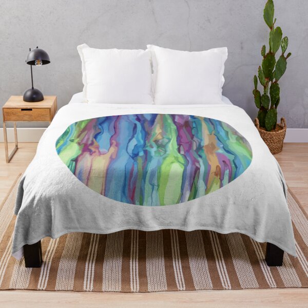 Item preview, Rainbow Eucalyptus Tree - Painting, Digital Image, designed and sold by perryartdesign.