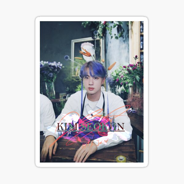 Artikel-Vorschau von BTS - Kim Seokjin (Florist), designt und verkauft von KiarAka.