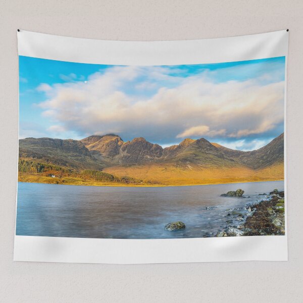 Item preview, Morning - Bla Bheinn and Loch Slapin designed and sold by ScotLandscapes.
