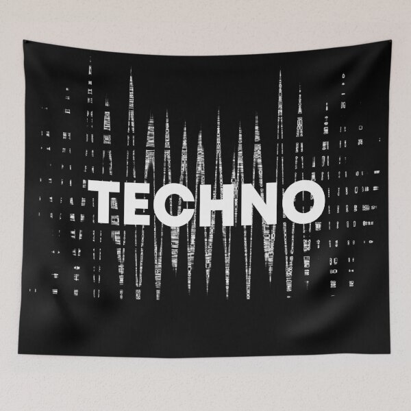 Item preview, Distorted Techno designed and sold by HouseofBalloon.