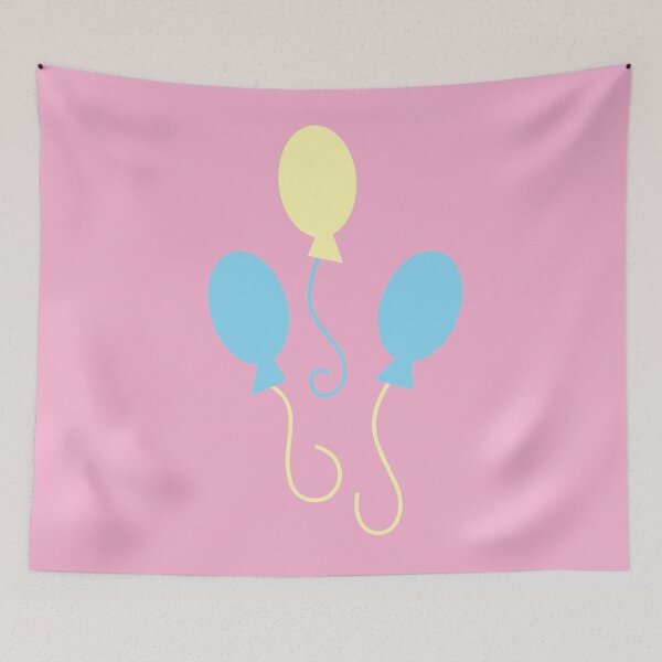 Item preview, Pinkie Pie Ballon Ballons Happy Party Fun MLP Cutie Mark Sign designed and sold by ariados4711.