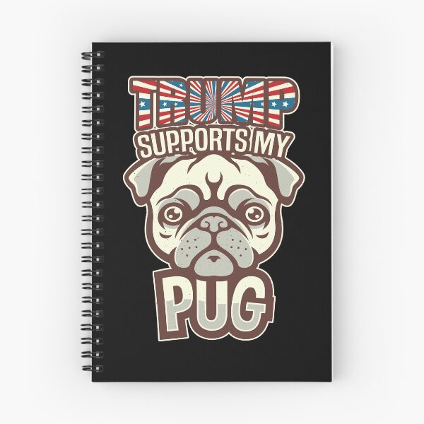Item preview, Trump Supporter Pug Dog Lover designed and sold by Sardine Designs.