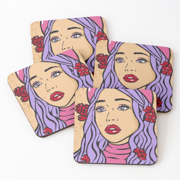 Item preview, Violet Pop Art Comic by Cristina Gálvez Pop Art designed and sold by Cristina Galvez Viana.