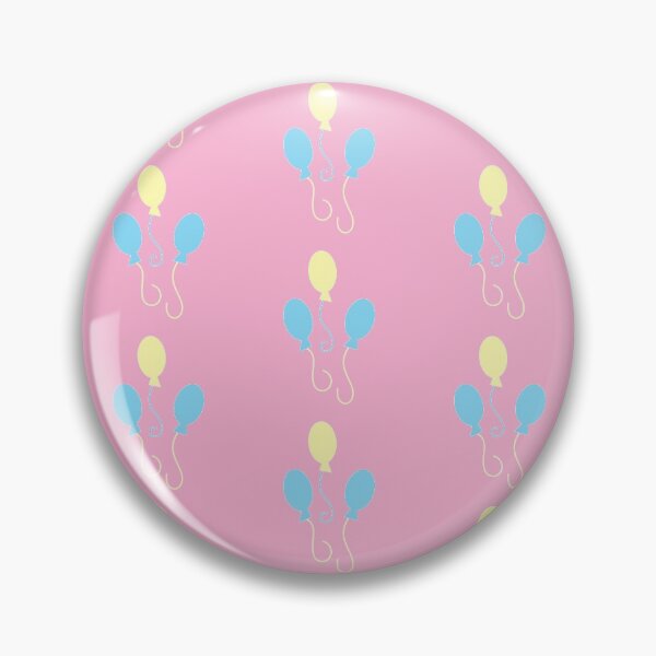 Item preview, Pinkie Pie Ballon Ballons Happy Party Fun MLP Cutie Mark Sign v2 designed and sold by ariados4711.