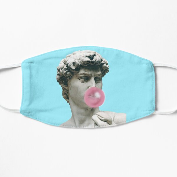 Bad bitches wanna be my bae Flat Mask