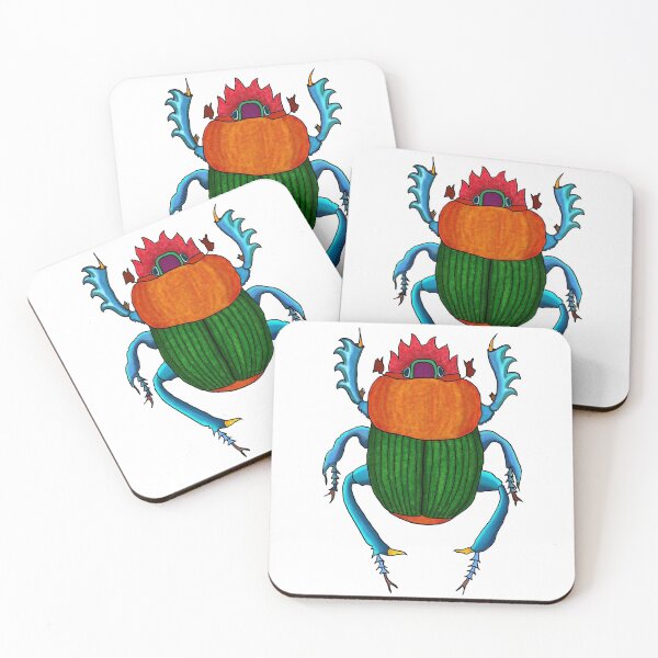 Item preview, Painted Beetle designed and sold by Smaragdas.