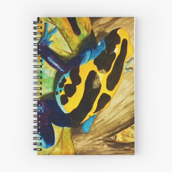 Item preview, Poison Dart Arrow Frog--Blue and Yellow designed and sold by RJKpoyp.