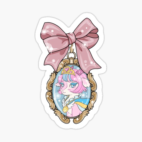 Goat Princess Sticker