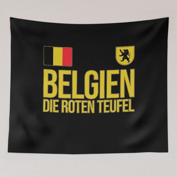 Item preview, Belgien Team Fans Belgium Country Soccer Supporters designed and sold by Sardine Designs.