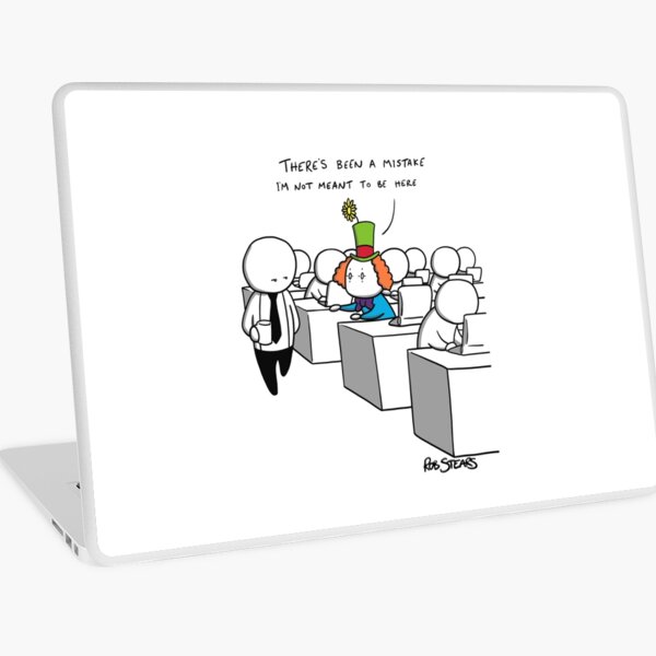 Clerical Error Laptop Skin