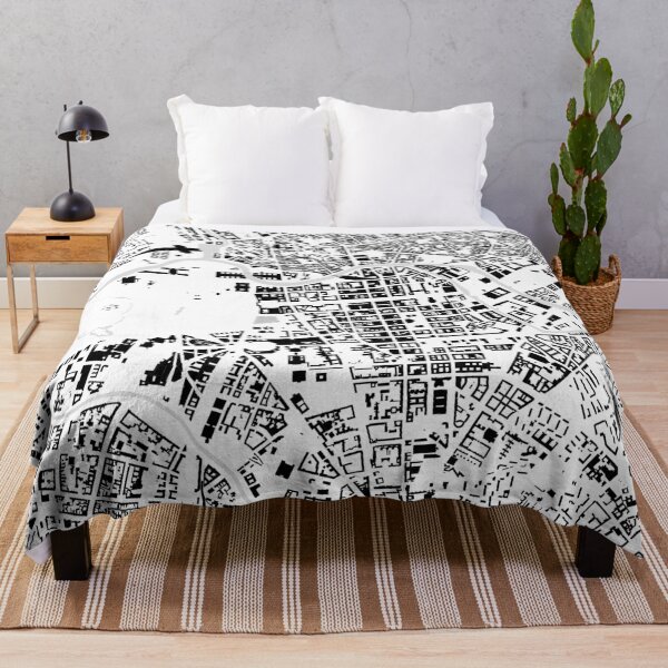 Item preview, Berlin black & white building city map designed and sold by Intrepix.