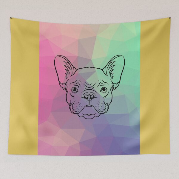 Item preview, Frenchie bulldog puppy portrait designed and sold by Delicarte.