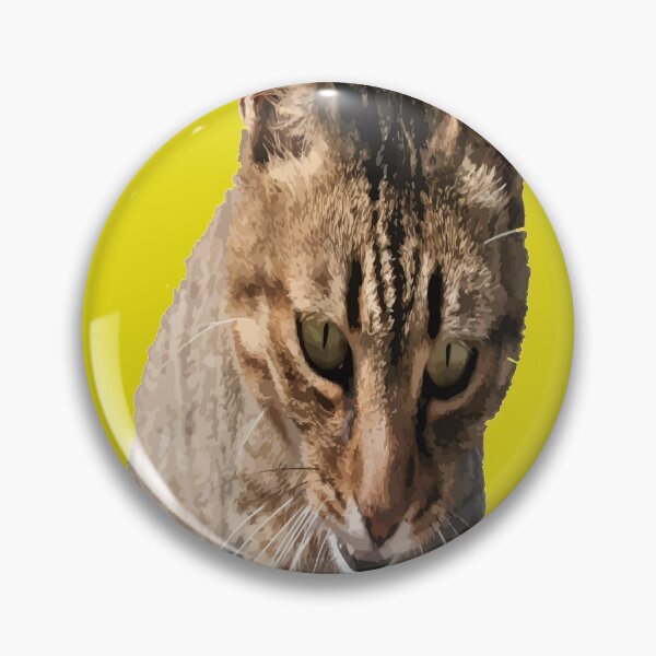 Artikelvorschau, Tabby-Katze, die von oben nach unten schaut, Vektor entworfen und verkauft von taiche.