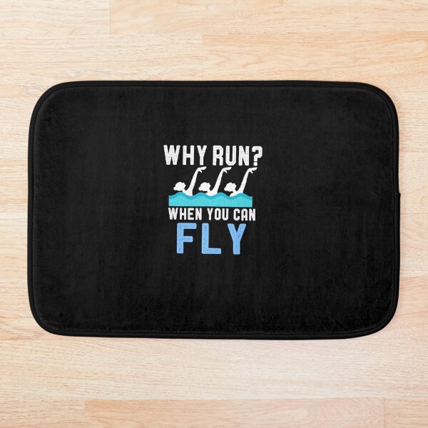 Item preview, Why Run When You Can Fly Artistic Swimming Team Swim Club designed and sold by kaza191.