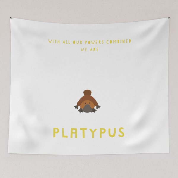 Item preview, With Our Powers Combined We Are Platypus - Funny  designed and sold by noirty.