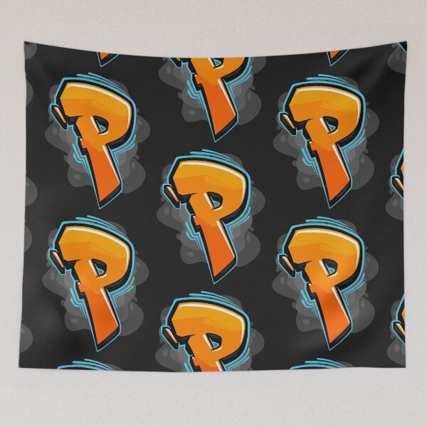 Item preview, Graffiti Letter P designed and sold by NameGraffiti.