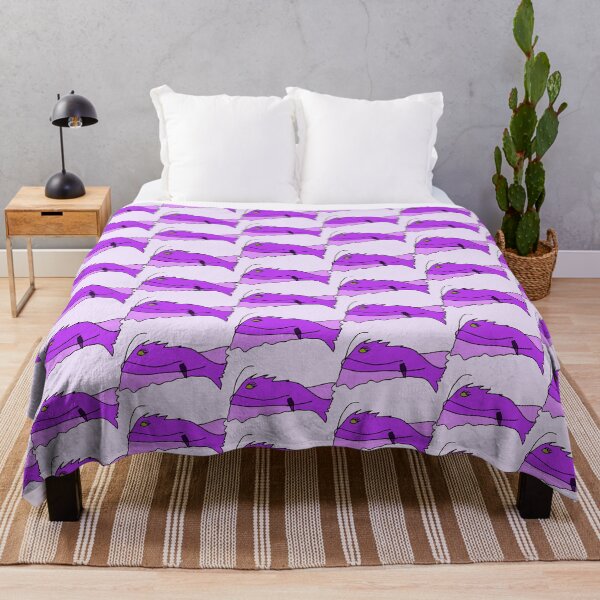 Item preview, purple fish designed and sold by Pentagonien.