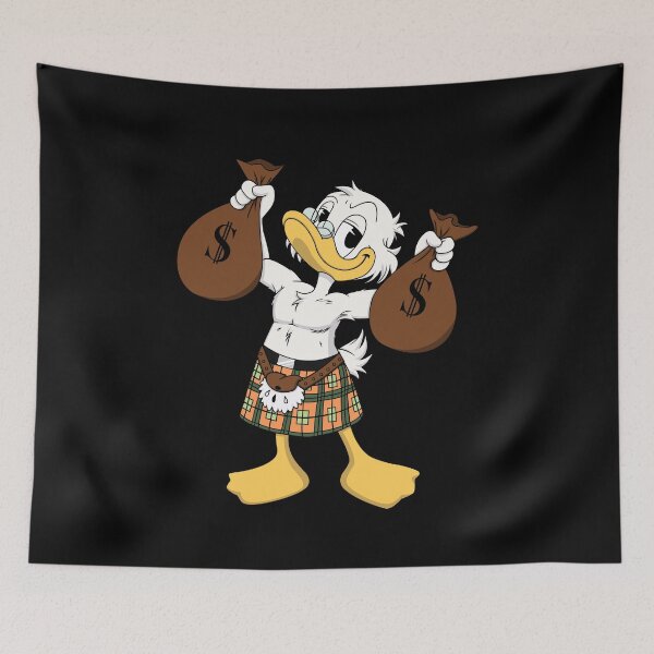 Item preview, Scrooge McDuck - Pin up designed and sold by McDuck Department Store.
