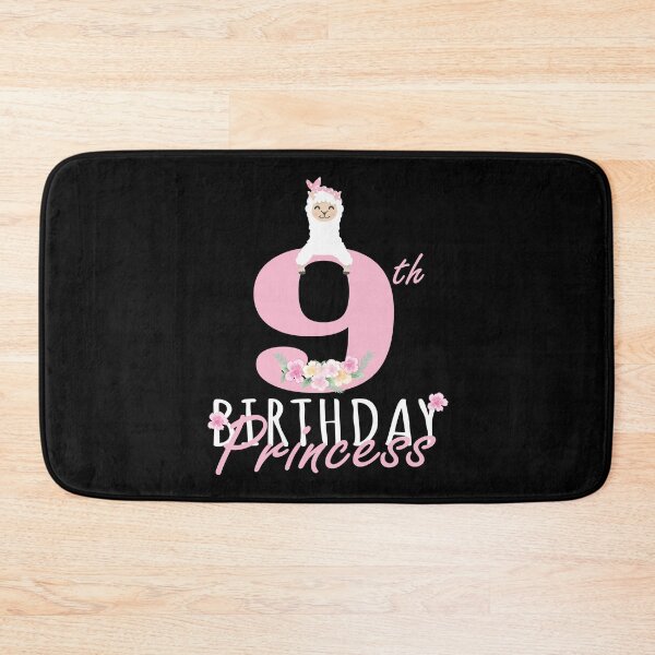 Item preview, 9th Birthday Princess Llama Girl Llamazing 9 Years Old Party product designed and sold by Grabitees.