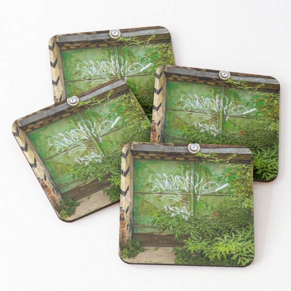 Item preview, Green Industrial Door designed and sold by JASPA SWINNERTON.
