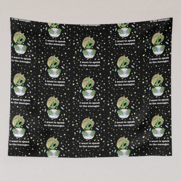 Item preview, I Want To Speak To The Manager. Alien Karen. designed and sold by SubtleSplit.