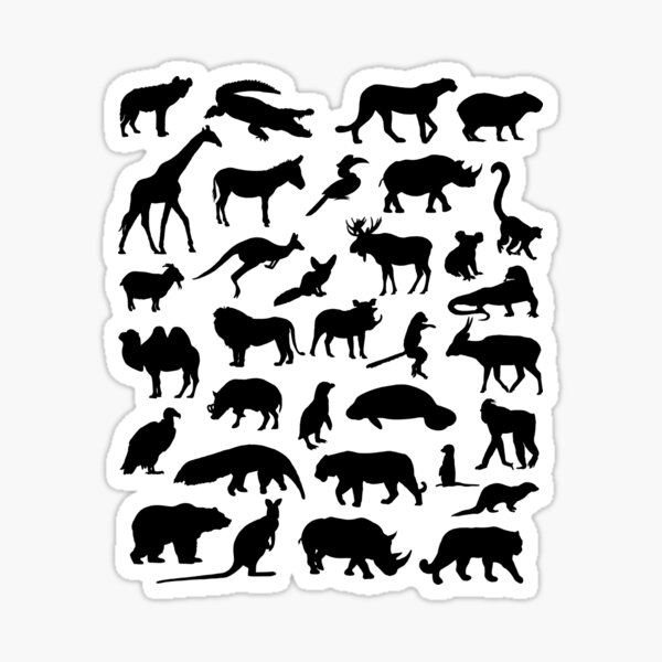 Item preview, Exotic Menagerie - black designed and sold by GeoCreate.