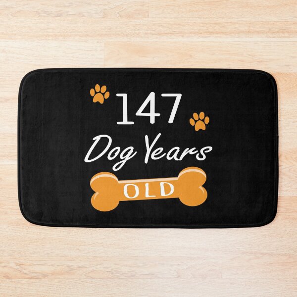 Item preview, 147 Dog Years Old Funny 21st Birthday Puppy Lover product designed and sold by Grabitees.