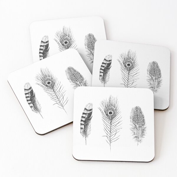 Item preview, Tribal Feathers Image designed and sold by RachelsFineLine.