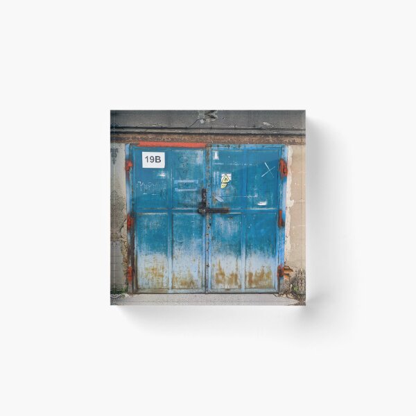 Item preview, Blue Industrial Door designed and sold by JASPA SWINNERTON.