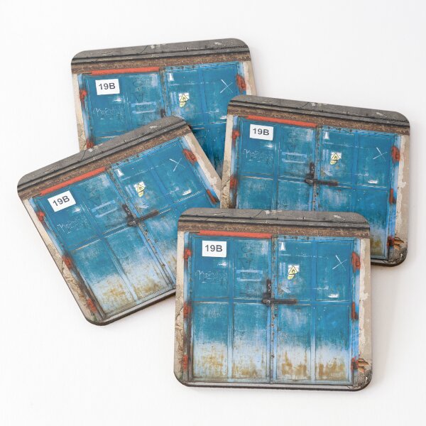 Item preview, Blue Industrial Door designed and sold by JASPA SWINNERTON.