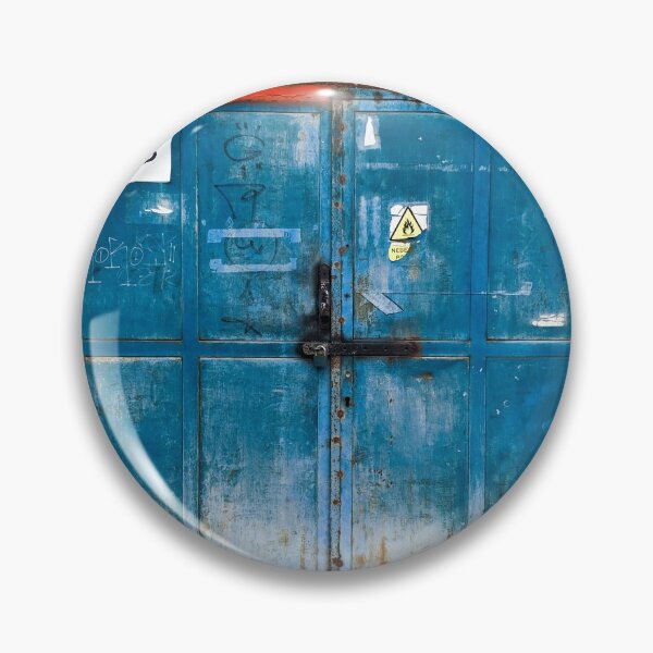Item preview, Blue Industrial Door designed and sold by JASPA SWINNERTON.