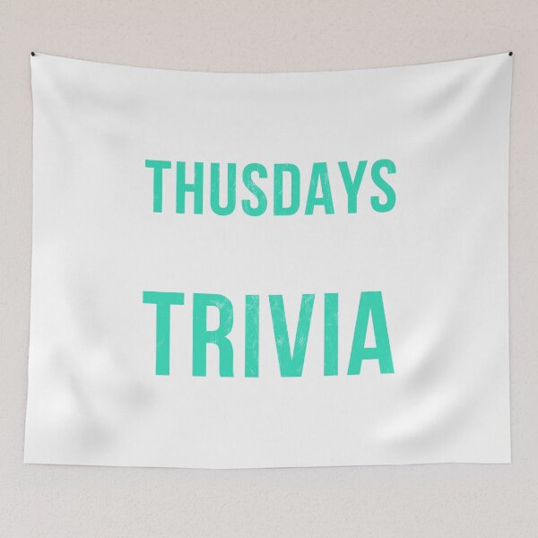 Item preview, Trivia Team Thursdays Are For Trivia Design designed and sold by noirty.