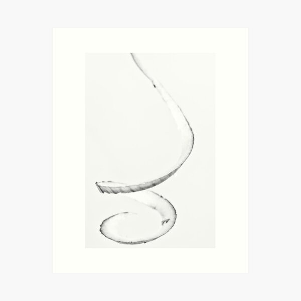 Curly Onion , my twist Art Print