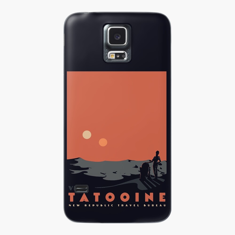 Visit Tatooine Samsung Galaxy Phone Case by mathiole | Redbubble Visit Tatooine Samsung Galaxy Phone Case by mathiole