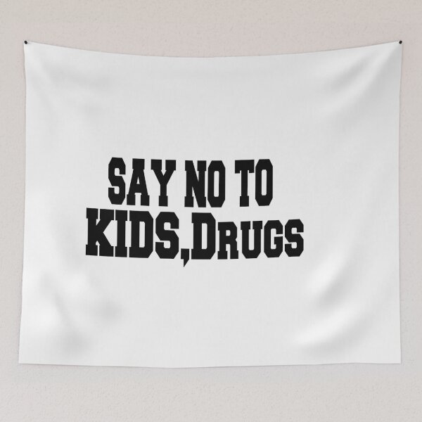 Item preview,  kids, anti drug, red, school, children, decorative, drug free, giveaways designed and sold by Noui Barka.